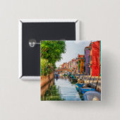 Entdecken Sie den lebendigen Charme von Burano Button (Vorne & Hinten)