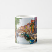Entdecken Sie den lebendigen Charme von Burano Kaffeetasse (Mittel)