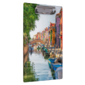 Entdecken Sie den lebendigen Charme von Burano Klemmbrett (Rechts)
