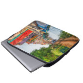 Entdecken Sie den lebendigen Charme von Burano Laptopschutzhülle (Vorne Knopf)