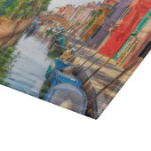 Entdecken Sie den lebendigen Charme von Burano Schneidebrett (Ecke)