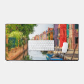 Entdecken Sie den lebendigen Charme von Burano Schreibtischunterlage (Tastatur & Maus)