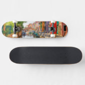 Entdecken Sie den lebendigen Charme von Burano Skateboard (Horizontal)