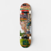 Entdecken Sie den lebendigen Charme von Burano Skateboard (Vorderseite)