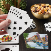 Entdecken Sie den lebendigen Charme von Burano Spielkarten (In Situ)