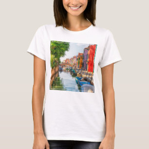 Entdecken Sie den lebendigen Charme von Burano T-Shirt