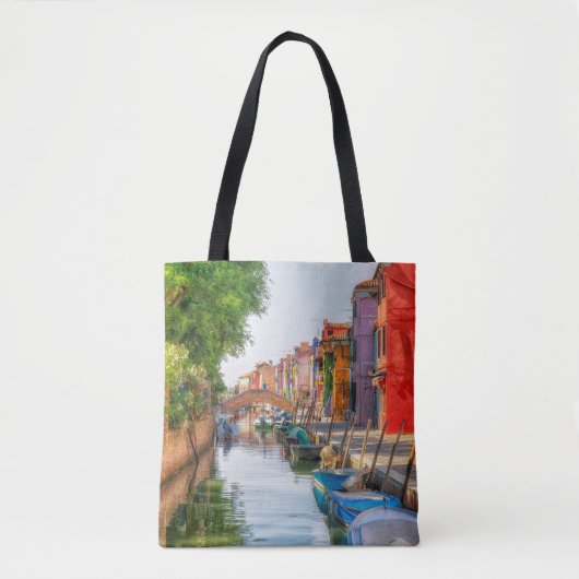 Entdecken Sie den lebendigen Charme von Burano Tasche (Vorderseite)