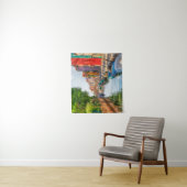 Entdecken Sie den lebendigen Charme von Burano Wandteppich (Beispiel)