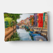 Entdecken Sie den lebendigen Charme von Burano Zubehörtasche (Rückseite)