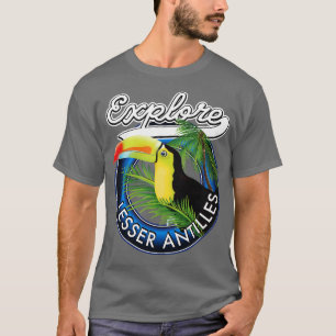 Entdecken Sie den Lesser Antilles-Tukan-Vogel T-Shirt