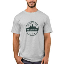 Entdecken Sie den Mitt, Michigan Mens T - Shirt