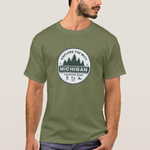 Entdecken Sie den Mitt, Michigan Mens T - Shirt