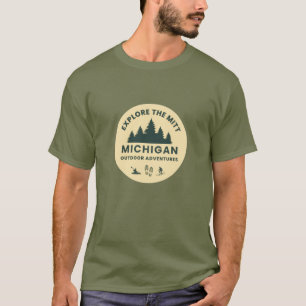 Entdecken Sie den Mitt, Michigan Mens T - Shirt