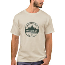 Entdecken Sie den Mitt, Michigan Mens T - Shirt