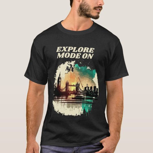 ENTDECKEN SIE DEN MODUS ON - Adventure T-Shirt (Vorderseite)