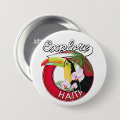 Entdecken Sie den Reisepatch für das Logo von Hait Button (Vorne & Hinten)