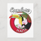 Entdecken Sie den Reisepatch für das Logo von Hait Postkarte (Vorderseite)