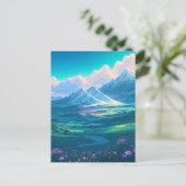 Entdecken Sie den Reiz des Tals Postkarte (Stehend Vorderseite)
