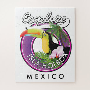 Entdecken Sie den Strand von Isla Holbox Mexiko Re Puzzle
