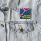 Entdecken Sie den tiefen Ozean Button (Beispiel)