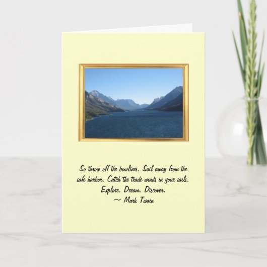 Entdecken Sie den Traum Entdecken - Gute Karte (Vorderseite)