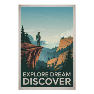 Entdecken Sie den Traum Poster