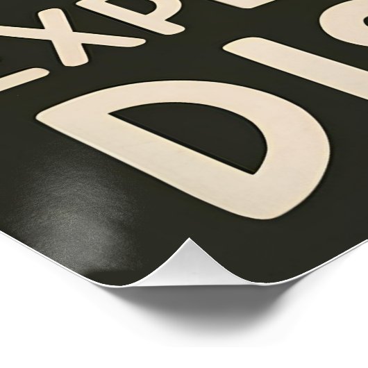 Entdecken Sie den Traum Poster (Ecke)