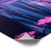 Entdecken Sie den versteckten Plendor der rosa Flo Poster (Ecke)