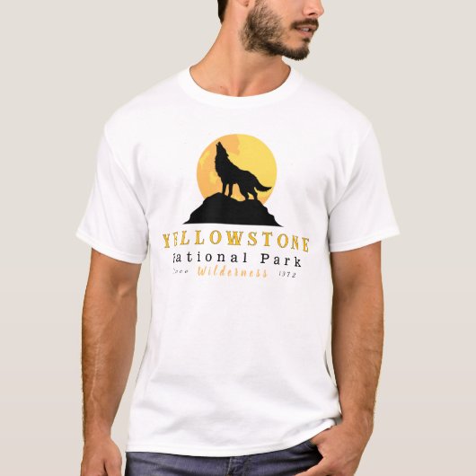 Entdecken Sie den Yellowstone Nationalpark - Vinta T-Shirt (Vorderseite)