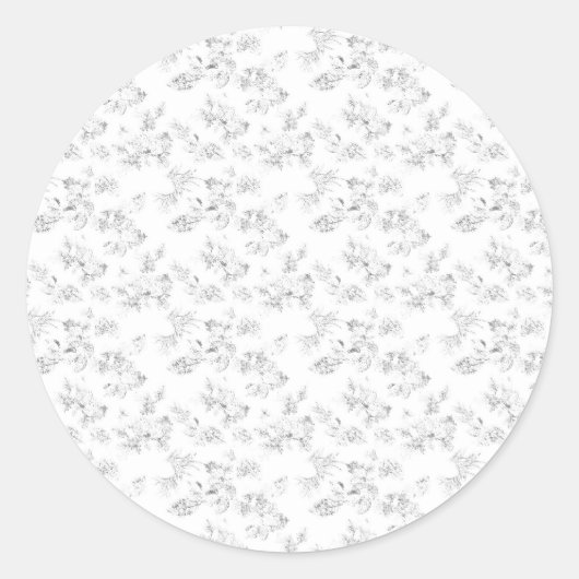 Entdecken Sie Design Deluxe mit klassischem Rundau Runder Aufkleber (Vorderseite)