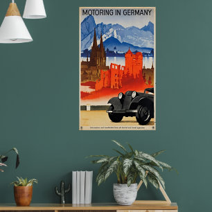 Entdecken Sie Deutschlands Charme: Vintage Travel Poster