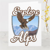 Entdecken Sie die Alpen Karte (Gelbe Blume)