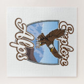 Entdecken Sie die Alpen Puzzle (Horizontal)