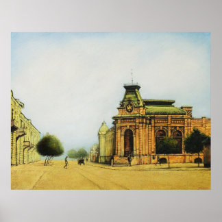 Entdecken Sie die alte Chisinauer Printmedien Poster