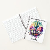 Entdecken Sie die atemberaubende Aussicht auf den  Notizblock (Innenseite)