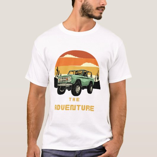 Entdecken Sie die Außenwelt im Stil T-Shirt (Vorderseite)