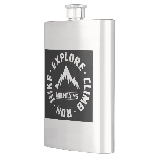 Entdecken Sie die Berge Flachmann (Links)