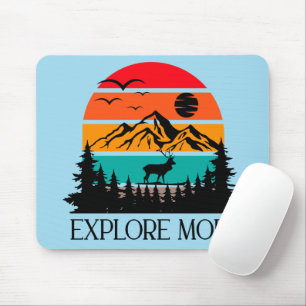 Entdecken Sie die Bergwelt Erlebnis der Natur Outd Mousepad