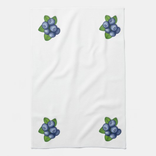 Entdecken Sie die Blaubeeren Geschirrtuch (Vertikal)