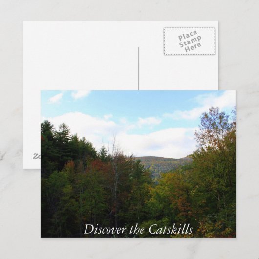 Entdecken Sie die Catskills 2 Postkarte (Vorne/Hinten)