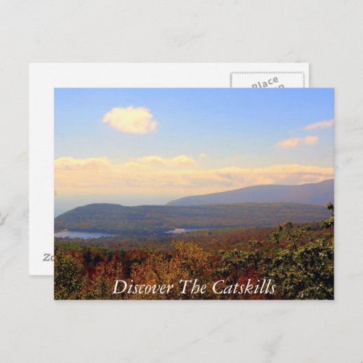 Entdecken Sie die Catskills 6 Postkarte (Vorne/Hinten)