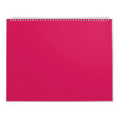 Entdecken Sie die Eleganz rosa Hintergrunds Kalender (Titelbild)