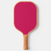 Entdecken Sie die Eleganz rosa Hintergrunds Pickleball Schläger (Vorderseite)