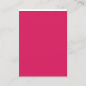 Entdecken Sie die Eleganz rosa Hintergrunds Visitenkarte (Vorderseite)