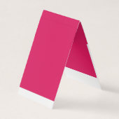 Entdecken Sie die Eleganz rosa Hintergrunds Visitenkarten (Vorderseite)