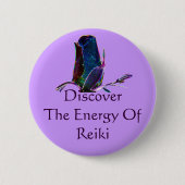Entdecken Sie die Energie von Reiki Button (Vorderseite)