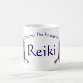 Entdecken Sie die Energie von Reiki Kaffeetasse (Mittel)