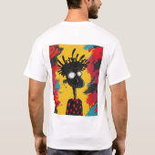 Entdecken Sie die faszinierende Welt der Kunst T-Shirt (Rückseite)