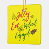 🎄 Entdecken Sie die Freude mit unserem "Jolly Eve Keramikornament (Links)