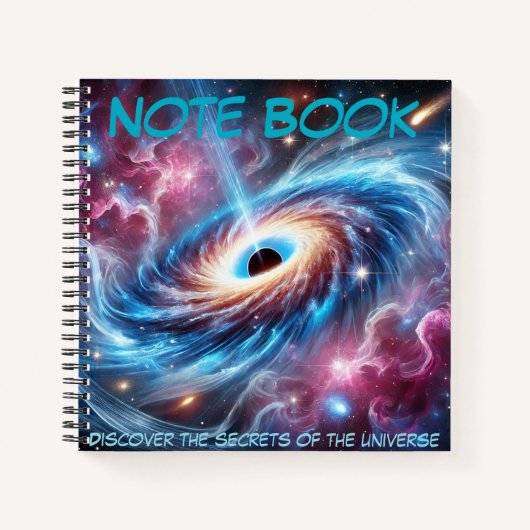 Entdecken Sie die Geheimnisse des Universums Notizblock (Vorderseite)